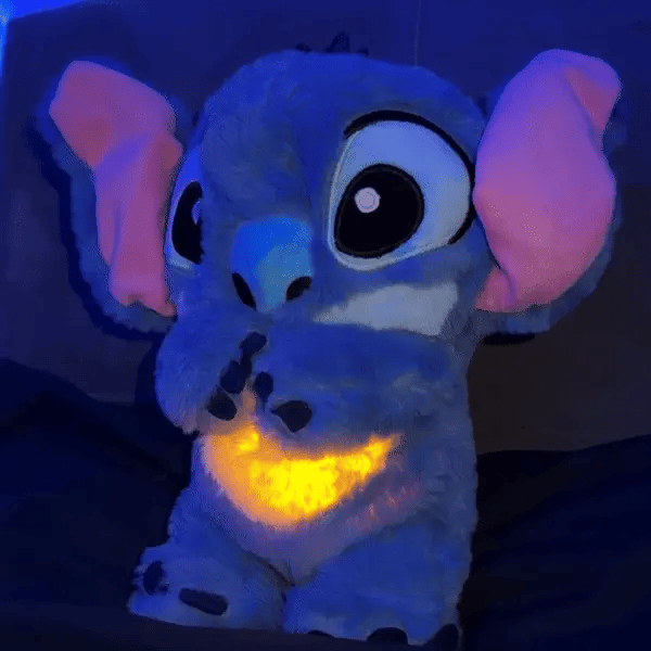 Peluche relajante Stitch con respiración